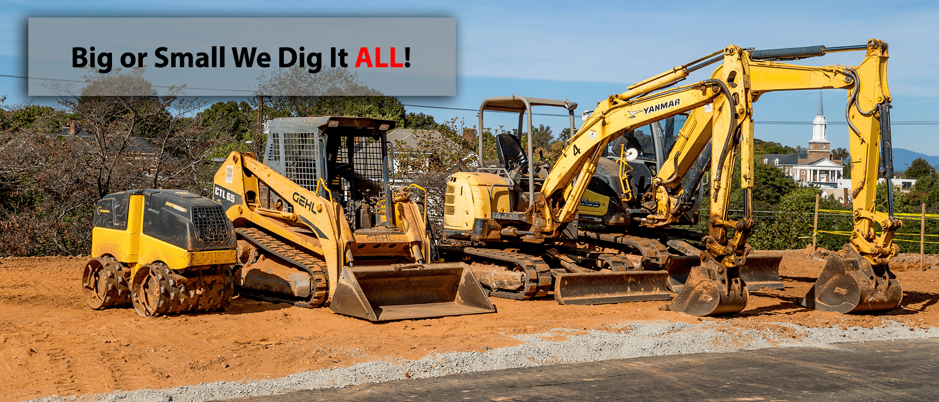 Schoppe Construction Company, big or small we dig it all